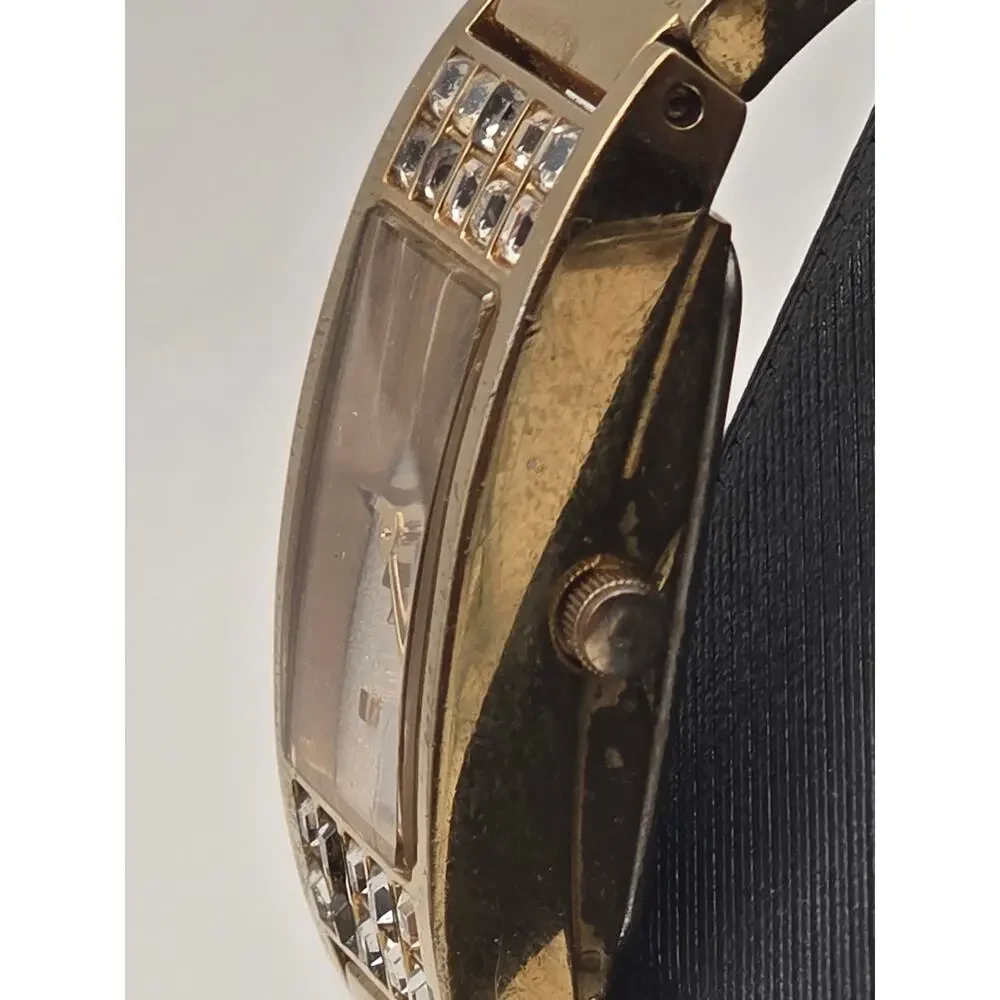 Relic by Fossil Gold Tone Crystal Quartz Watch ZR33790